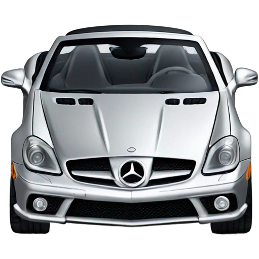 Mercedes slk silver emoji