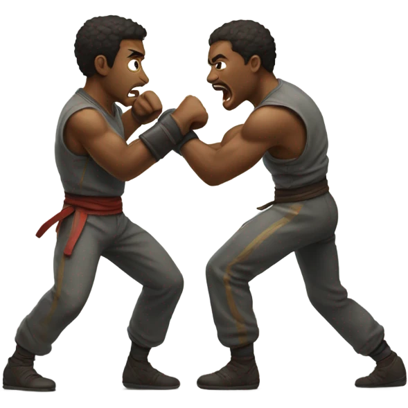 Fighting  emoji