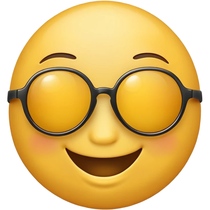 Cool emoji with sunglasses  emoji