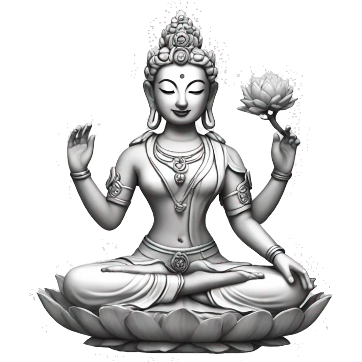 White Tara emoji