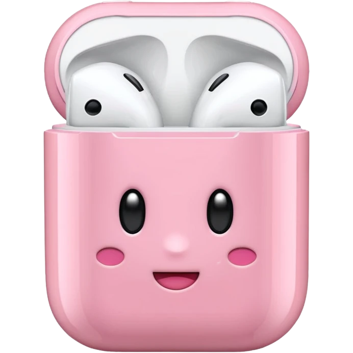Kirby Airpods emoji