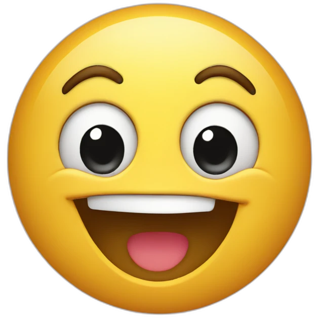 excited-funny-face emoji