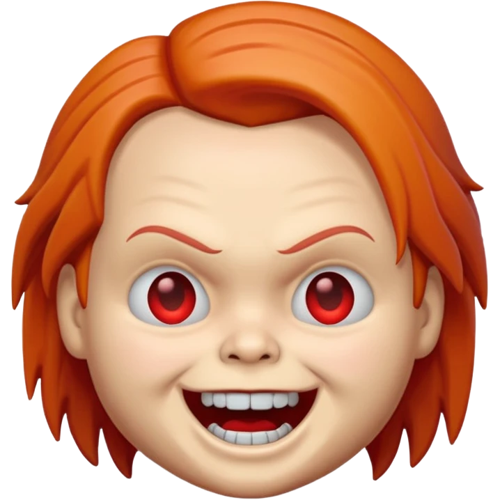 Un emojin de chuky emoji