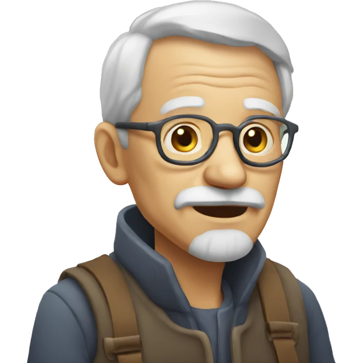 old man emoji