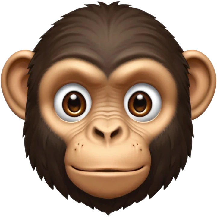 Chimpanzee emoji