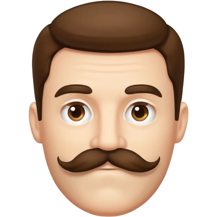 man with really big mustache emoji