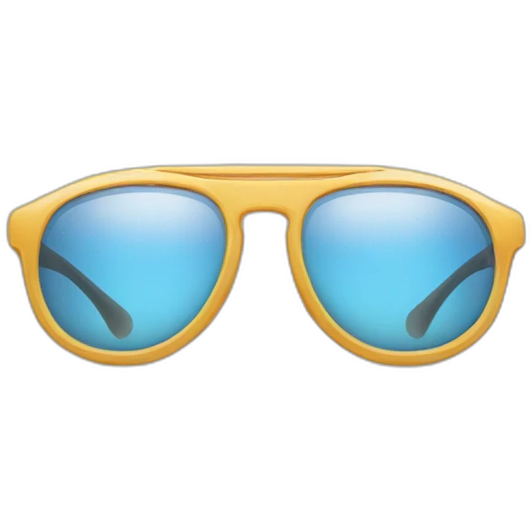 Chaussure lunettes emoji