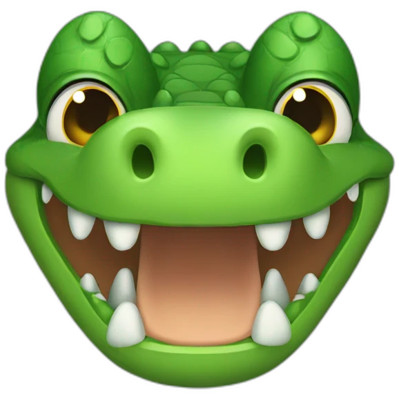 crocodile dislike emoji