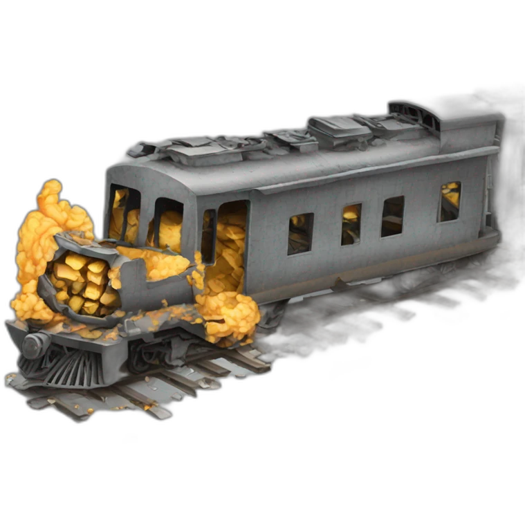 Train wreck emoji