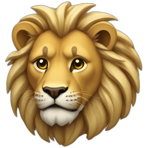 León con el logo de ITAES emoji