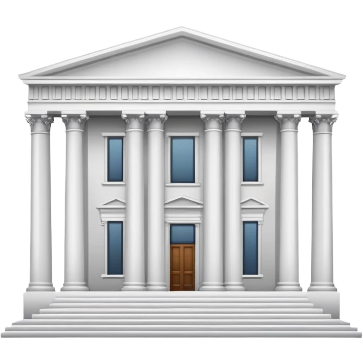 museum building with columns emoji