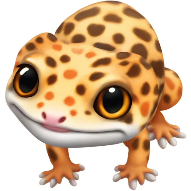 leopard gecko orange  emoji