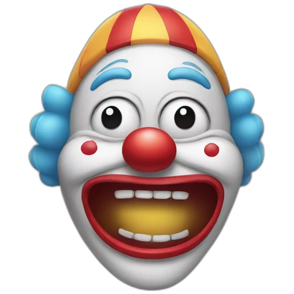crying clown emoji