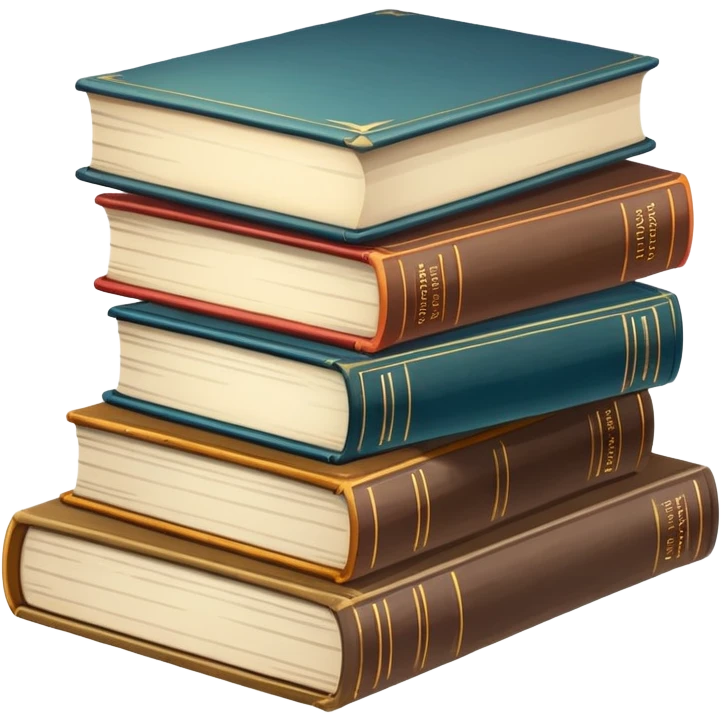 stack of many books emoji