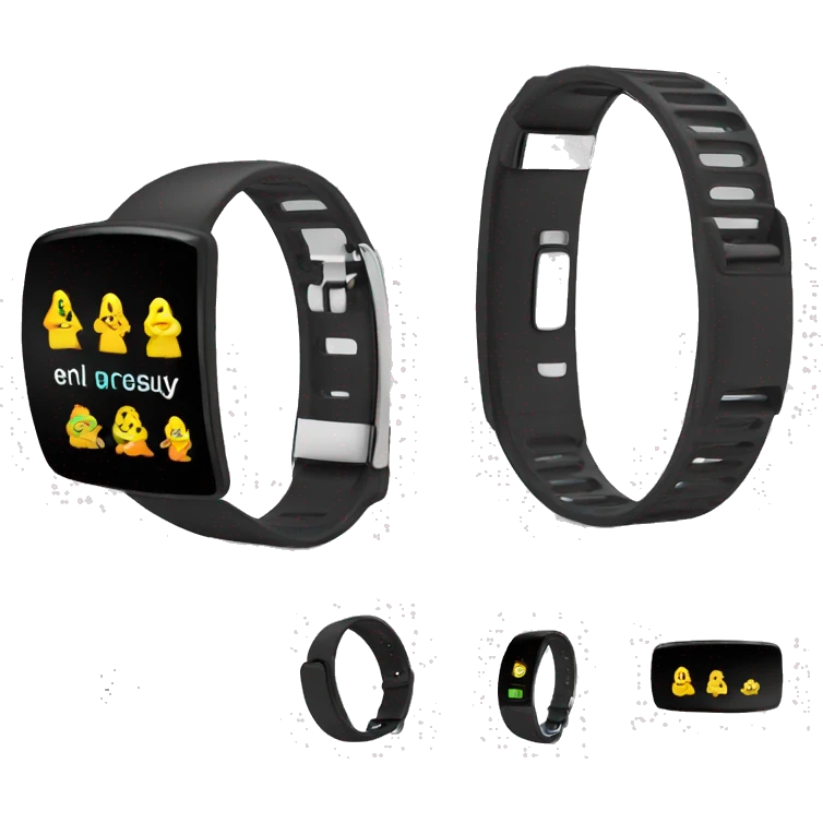 Smart bracelet emoji