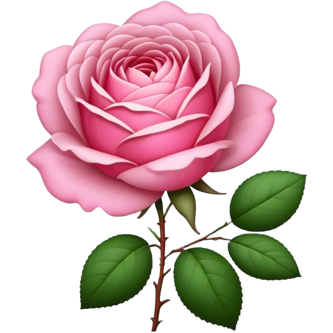 English rose emoji