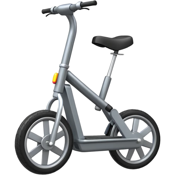 an emoji of an elctronic unicycle in a format 128 pixel by 128 pixels emoji