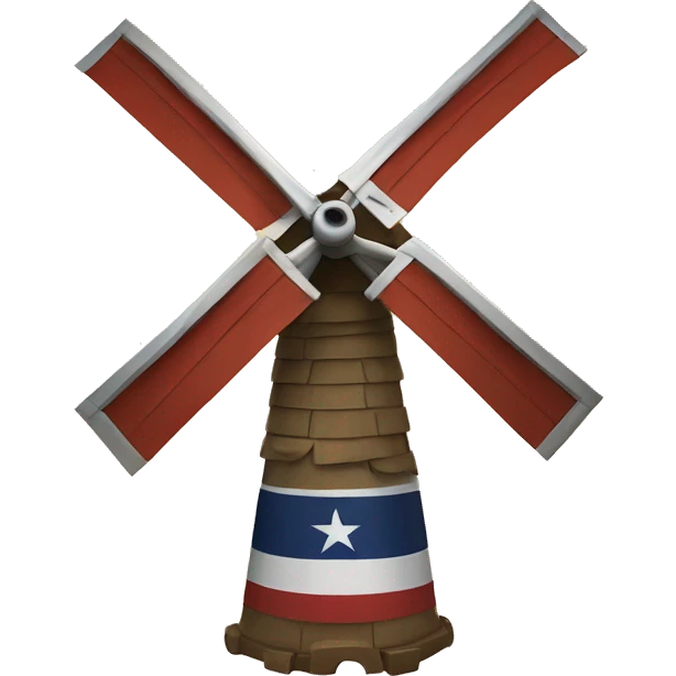 windmil with Turke flagg emoji