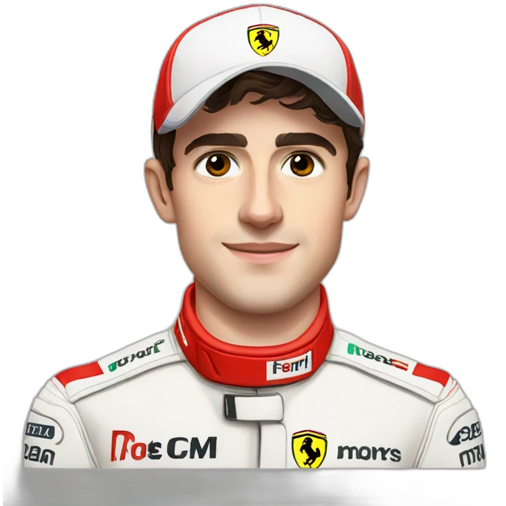 charles leclerc ferrari emoji