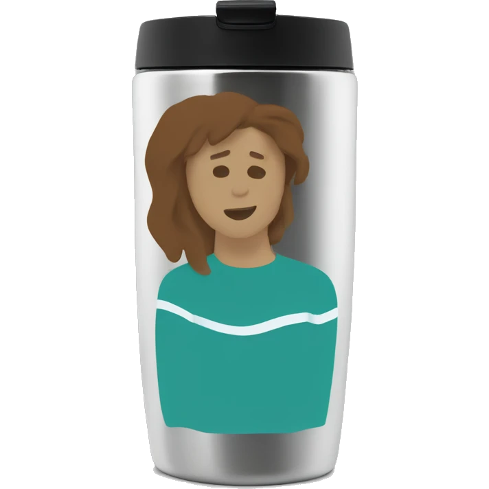 hydroflask tumbler  emoji