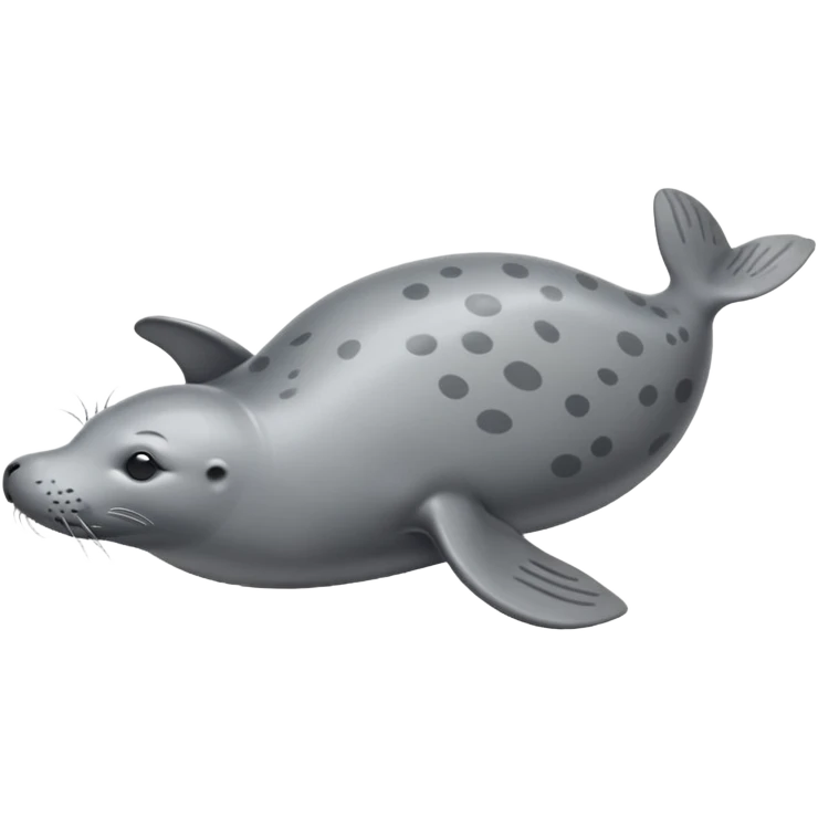 Mediterranean monk seal emoji