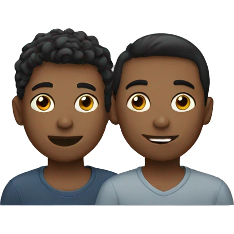 three boys emoji