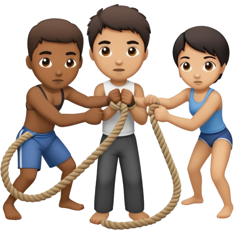 tug-of-war scene emoji