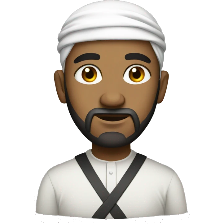 serious Muslim  emoji