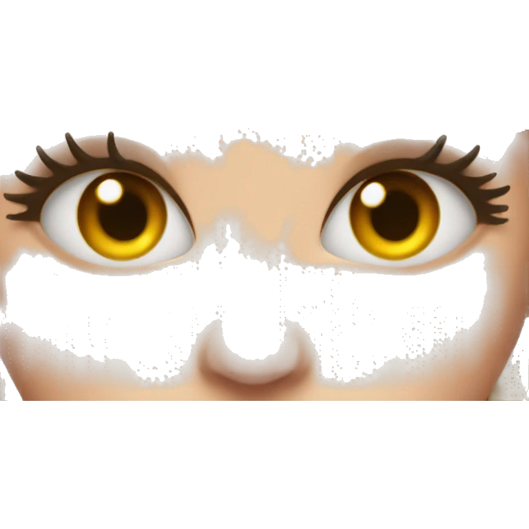 long lashes emoji