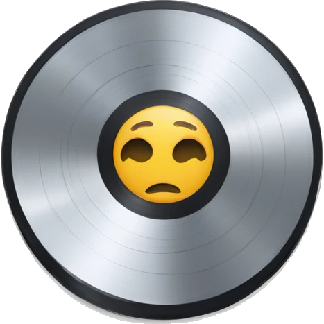 vinyl disk logo emoji