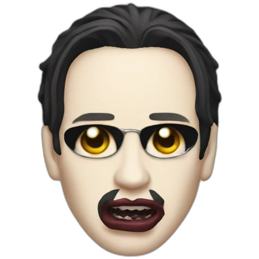 marylin manson  emoji