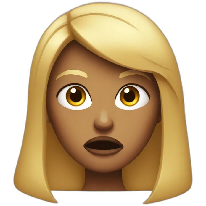Angry women emoji