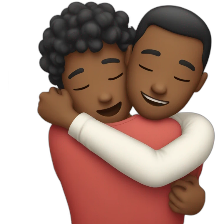 Hugging emoji