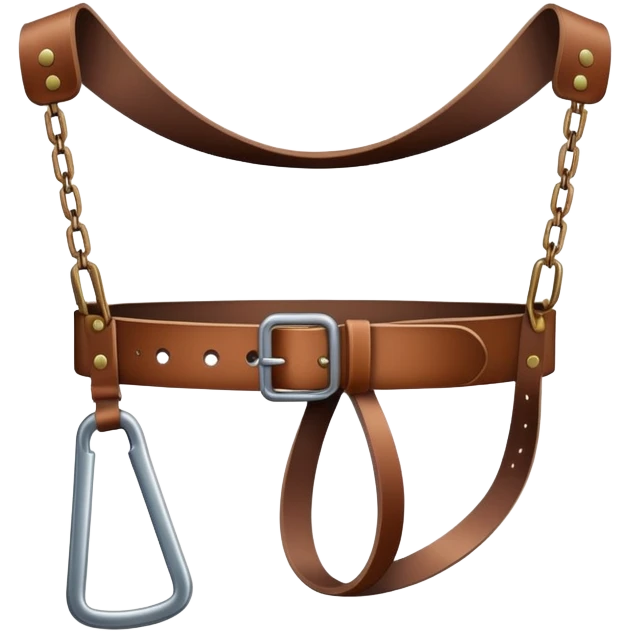 Belt getting swung  emoji