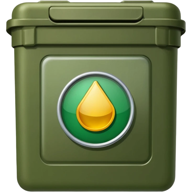 military daily dry rations green color emoji