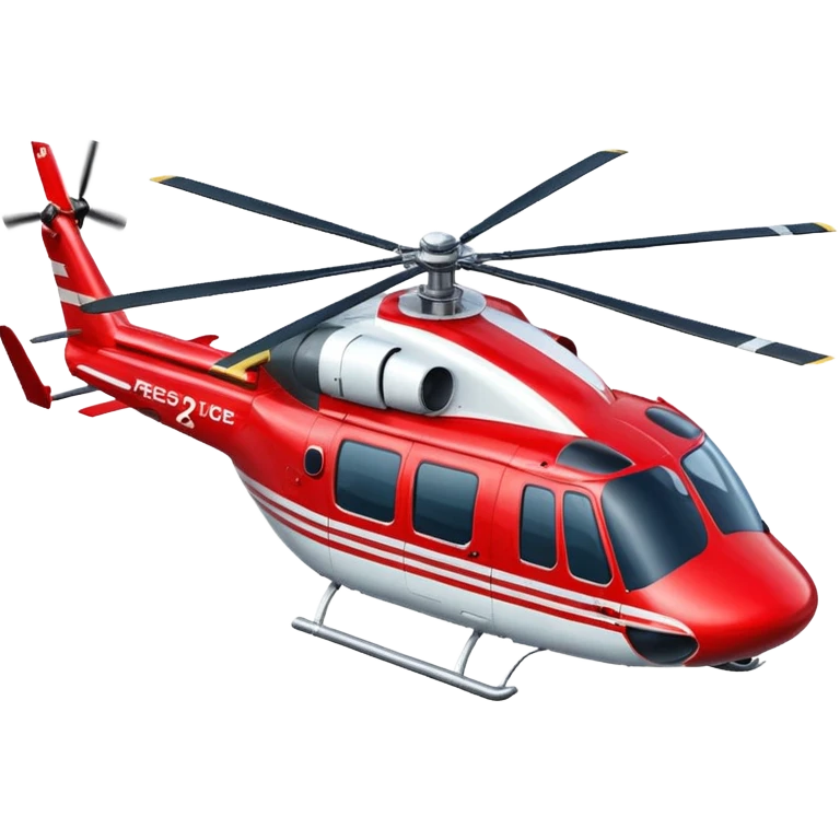 Rescue Helicopter. emoji