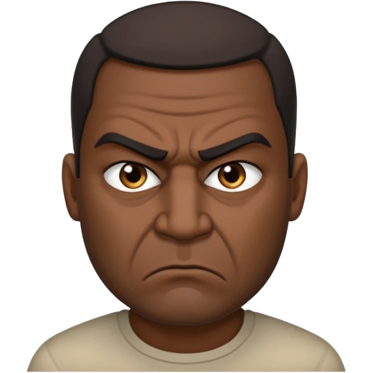 angry Iraqi, in profile emoji