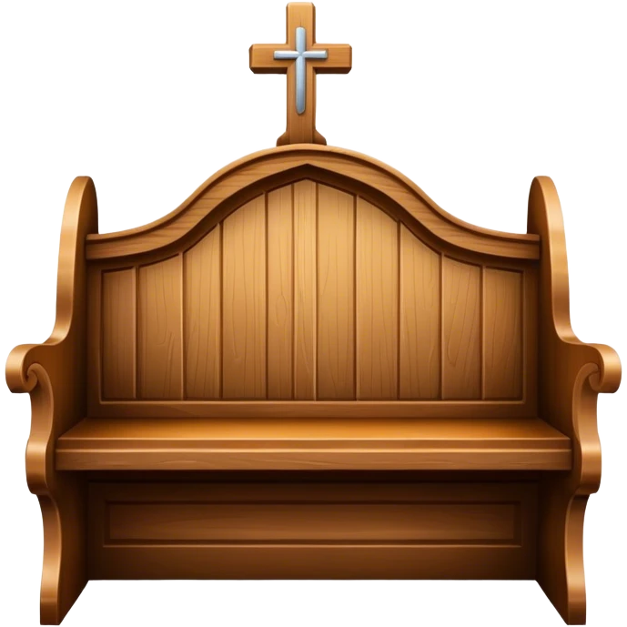 Church pew emoji