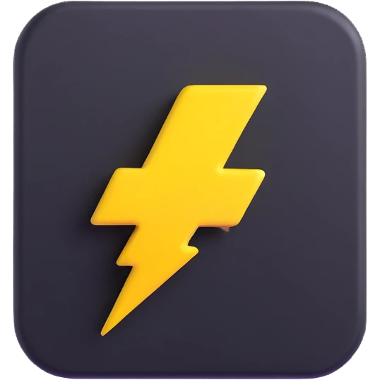 instant upgrade button with lightning bolt emoji