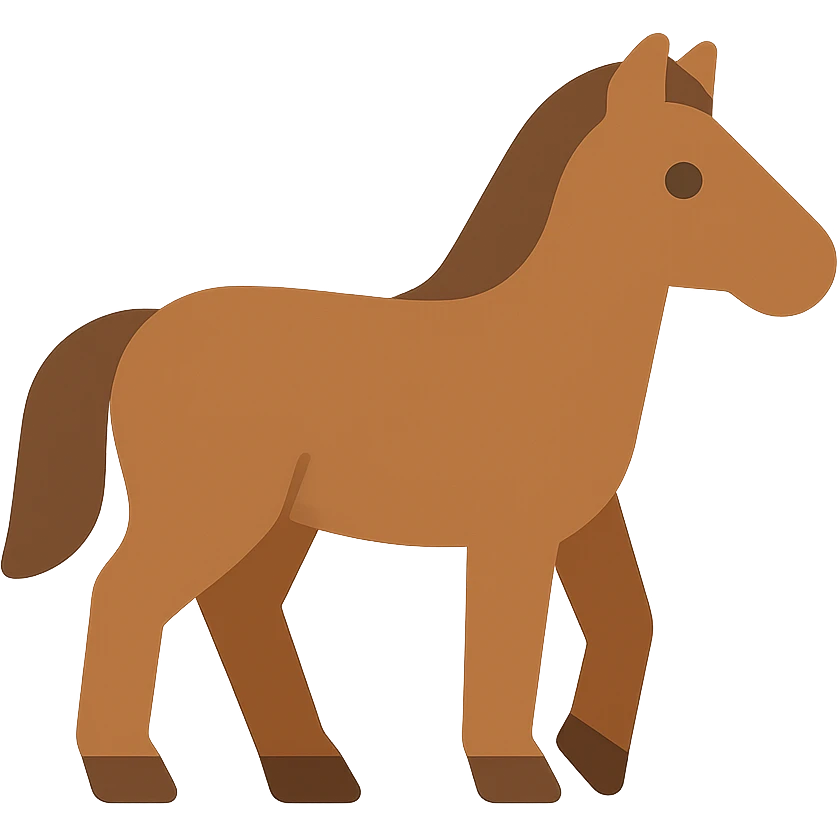 Horse emoji