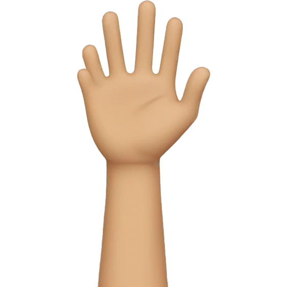 men open arm emoji