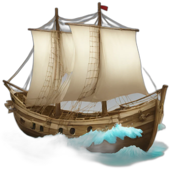 Bateau one piece  emoji