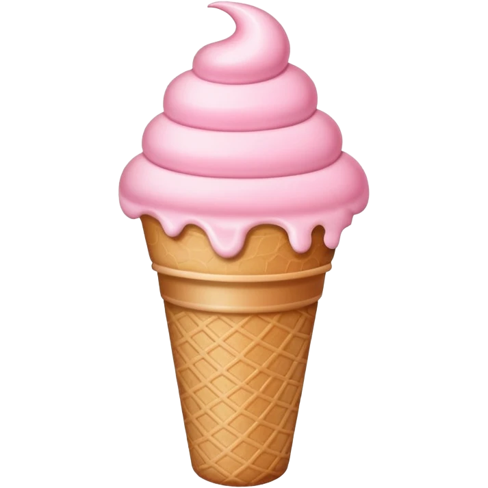 Pink ice cream pint emoji