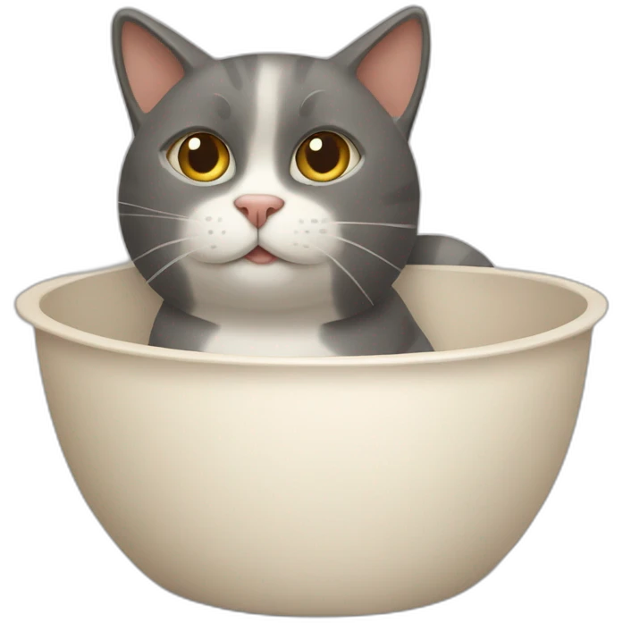 Cat in a ware emoji