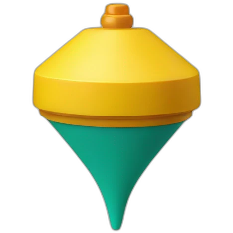 4 sided spinning top emoji