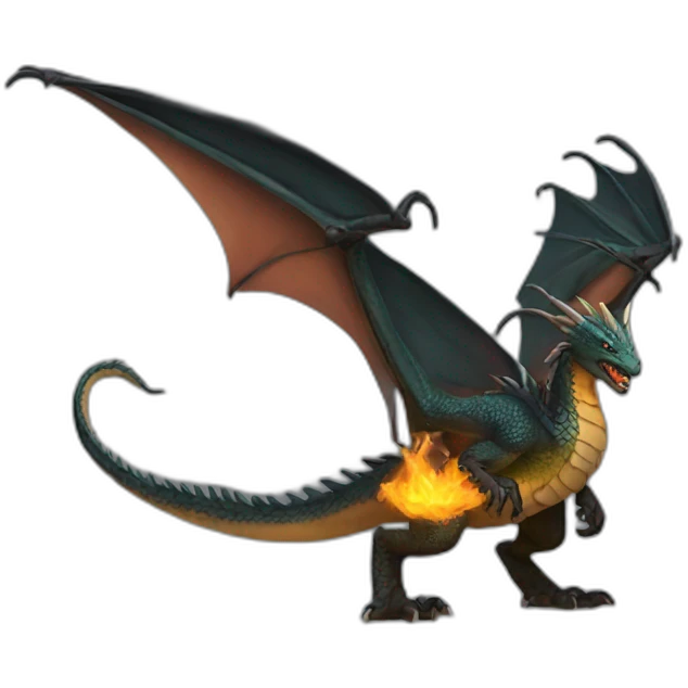 Dracofeu emoji