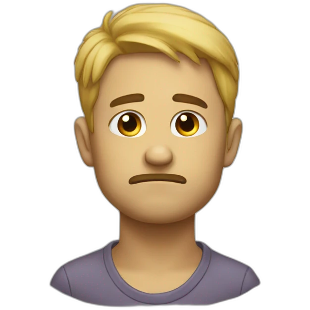 Triste  emoji