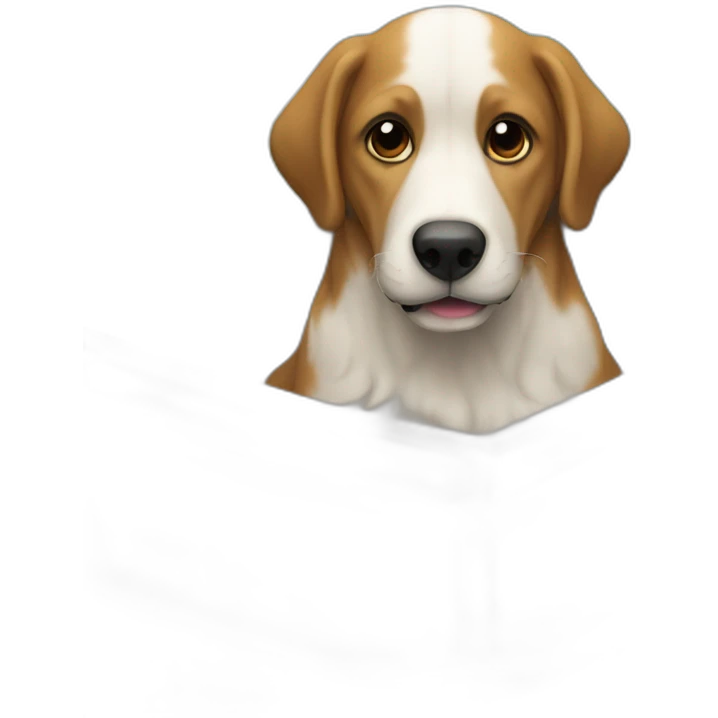 the dog is buried there emoji