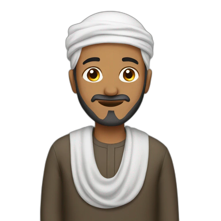 Muslim man emoji