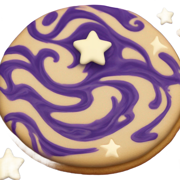 Galaxy cookie emoji